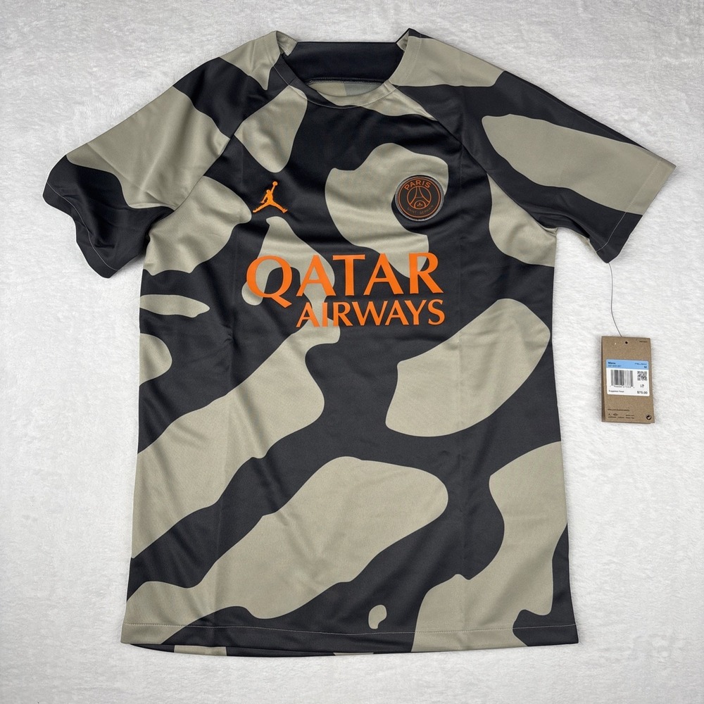 Men M Nike Jordan Paris Saint-Germain Academy Third Pre-Match Jersey DZ1343-231